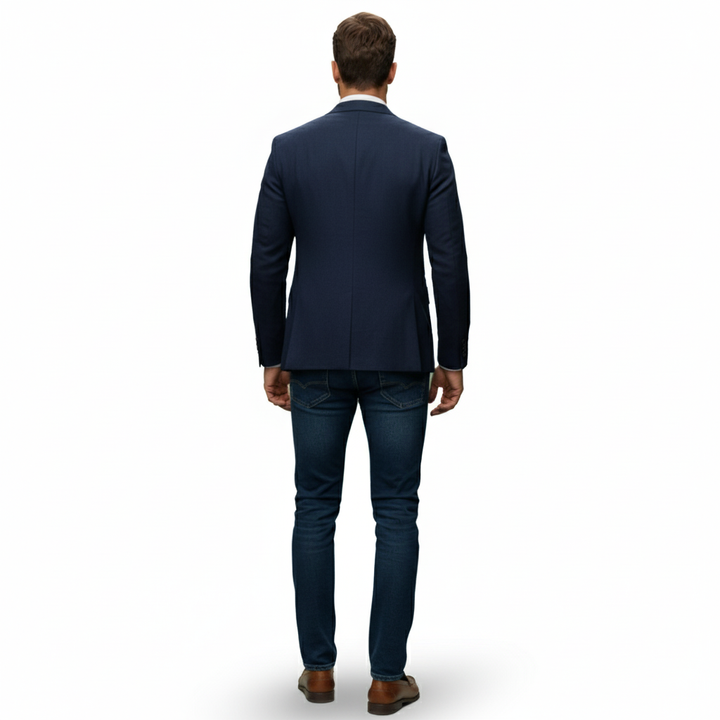 Lauvin | Men’s Knitted Blazer Cardigan – Timeless Knit Tailoring