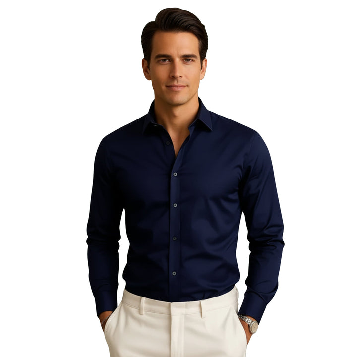 Lauvin | Men’s Slim-Fit Shirt – Modern Silhouette Comfort