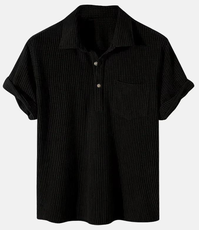 Cole | Vila Waffle Terry Shirt