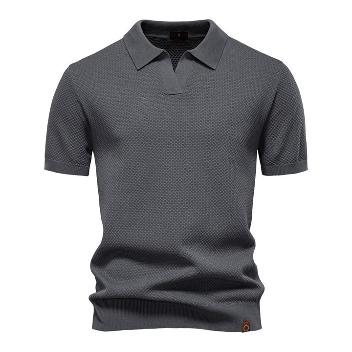 Steve |  Structured polo shirt