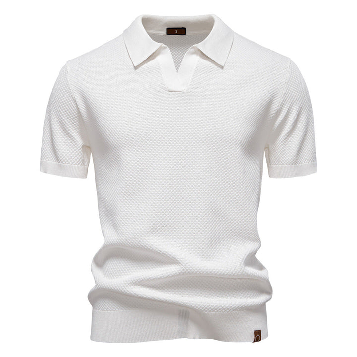 Steve |  Structured polo shirt