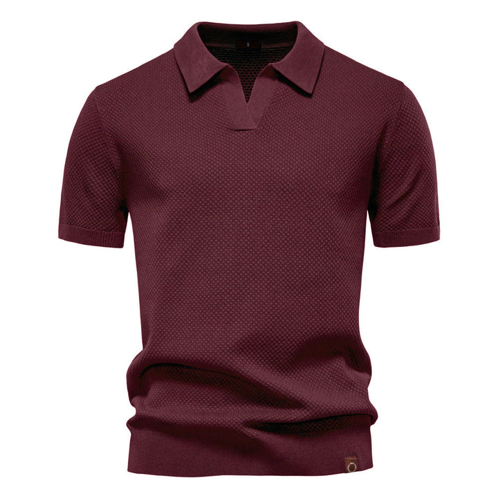 Steve |  Structured polo shirt
