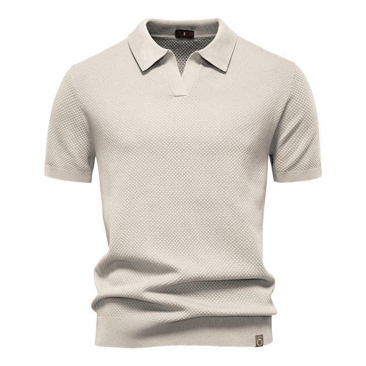Steve |  Structured polo shirt