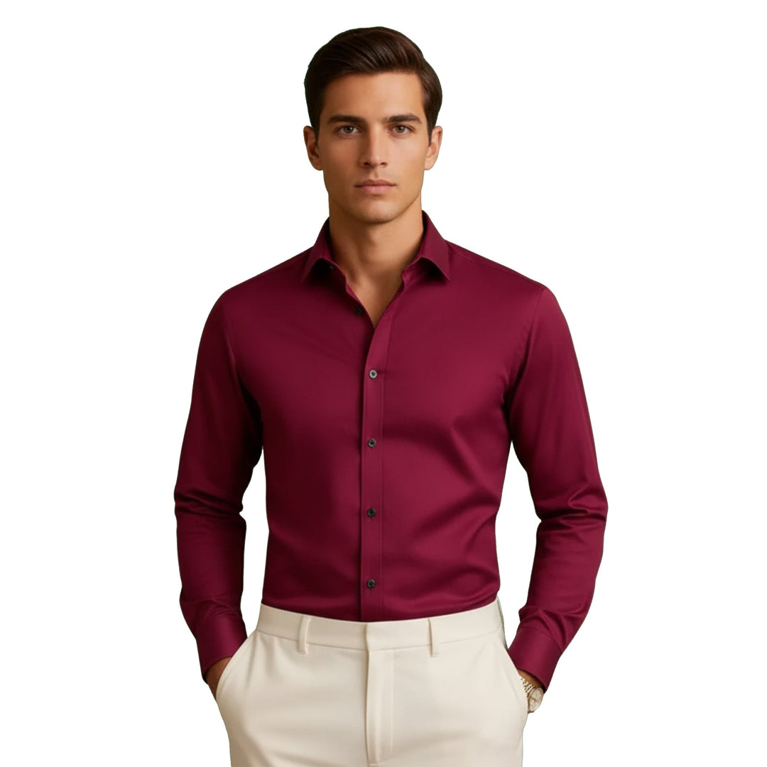 Lauvin | Men’s Slim-Fit Shirt – Modern Silhouette Comfort