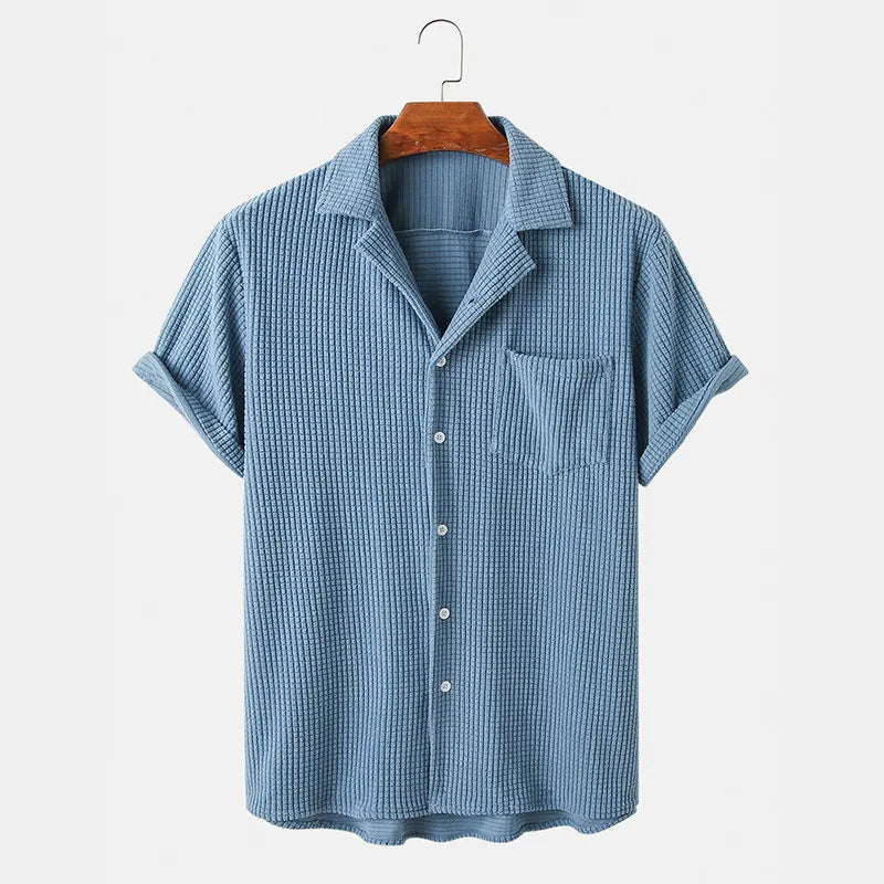 Cole | Vila Waffle Terry Shirt