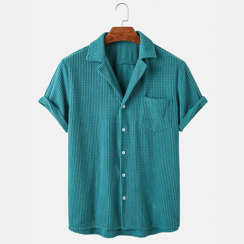 Cole | Vila Waffle Terry Shirt