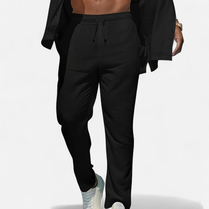 Lauvin | Men’s Linen Trousers – Heritage Relaxed Cut