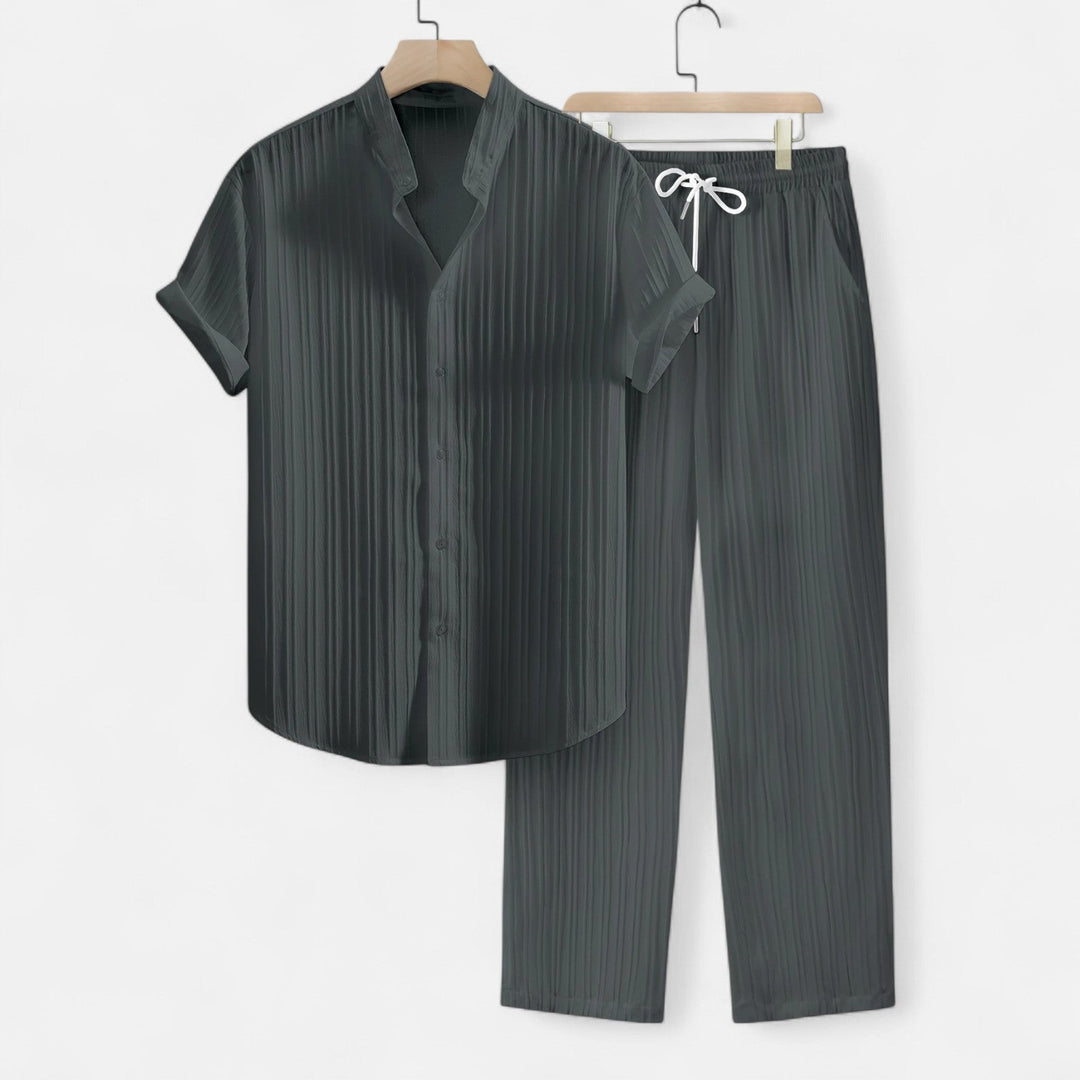 Lauvin | Men’s Shirt & Trouser Set – Riviera Ensemble