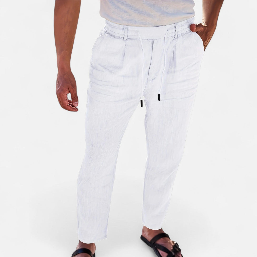 Lauvin | Men’s Linen Trousers – Heritage Lightweight Fit
