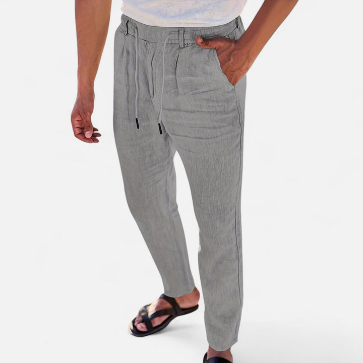 Lauvin | Men’s Linen Trousers – Heritage Lightweight Fit