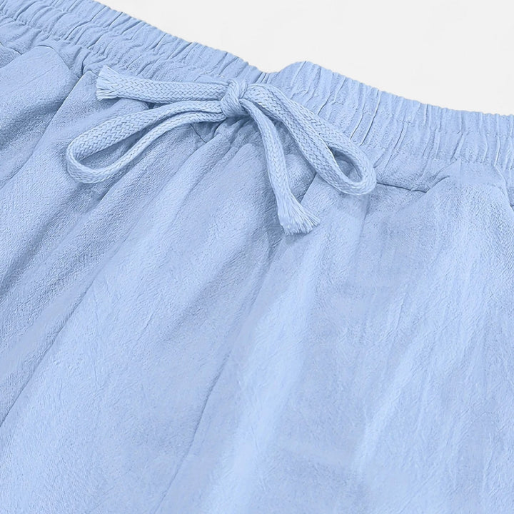 Lauvin | Men’s Relaxed Linen Autumn Pants – Riviera Ease