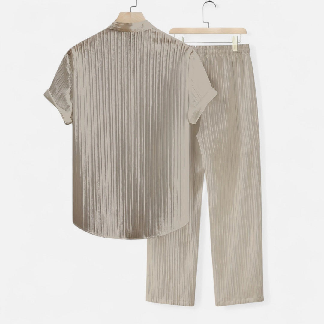 Lauvin | Men’s Shirt & Trouser Set – Riviera Ensemble