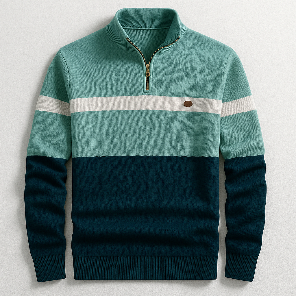 Harry | Quarter-Zip – Timeless Heritage Knit
