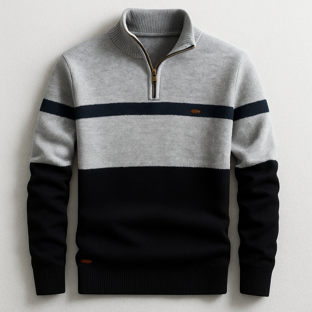 Harry | Quarter-Zip – Timeless Heritage Knit