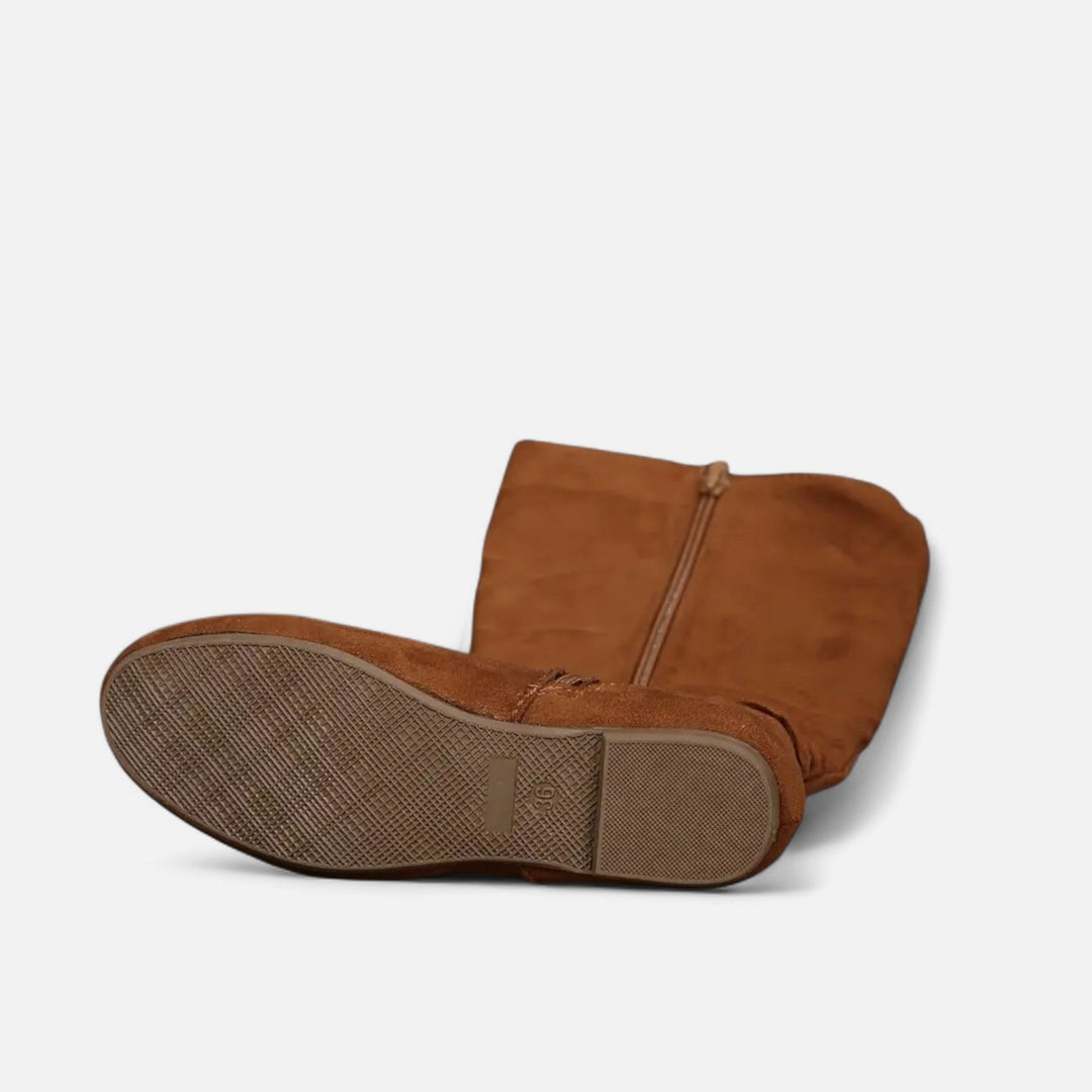 Lauvin | Women’s Mid-Calf Pleated Ankle Boots
