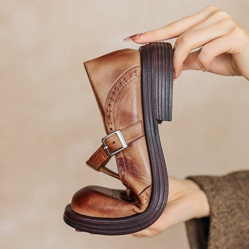 Mia |  Stylish Leather Shoe