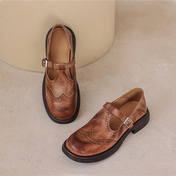 Mia |  Stylish Leather Shoe