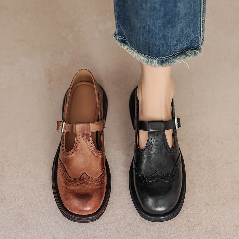Mia |  Stylish Leather Shoe