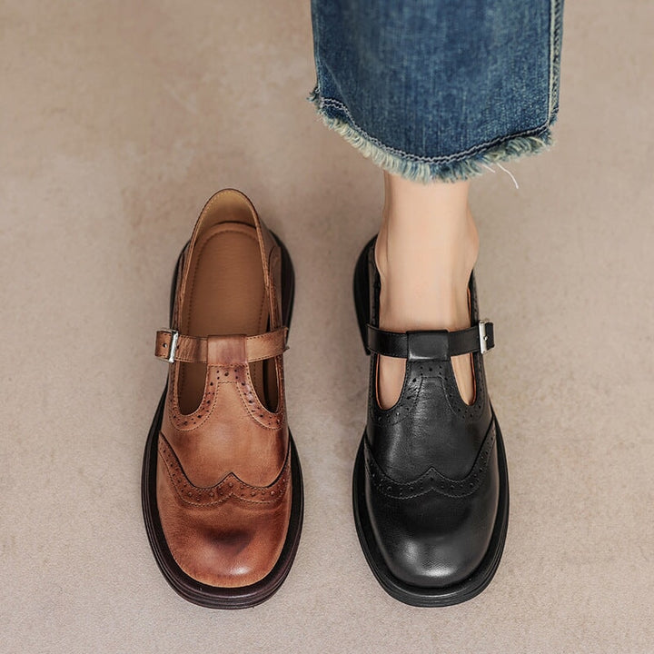 Mia |  Stylish Leather Shoe